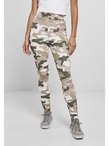 Urban Classics Leggings in duskrose camo