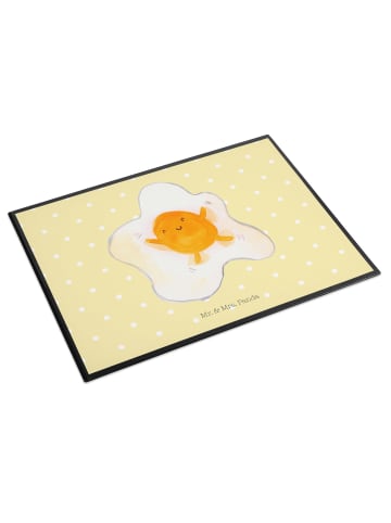 Mr. & Mrs. Panda schreibtischunterlage Spiegelei Ei ohne Spruch in Gelb Pastell