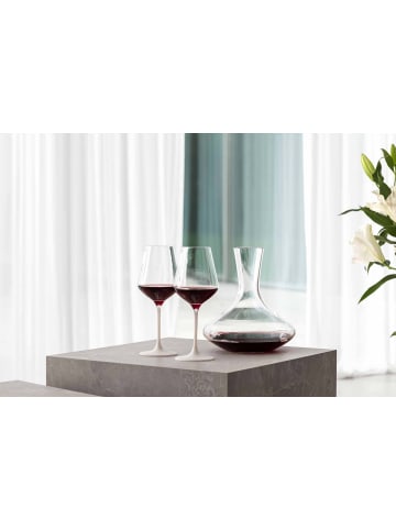 Villeroy & Boch 12er Set Wein- und Sektgläser Set Manufacture Rock Blanc in weiß-transparent