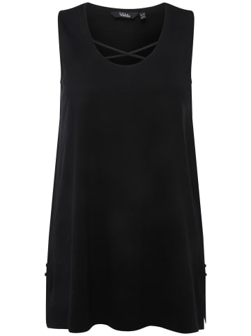Ulla Popken Strick-Top in schwarz