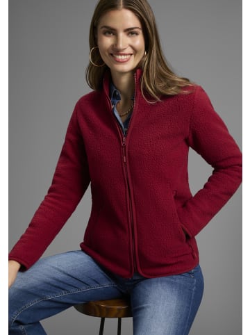Polarino Fleecejacke in bordeaux