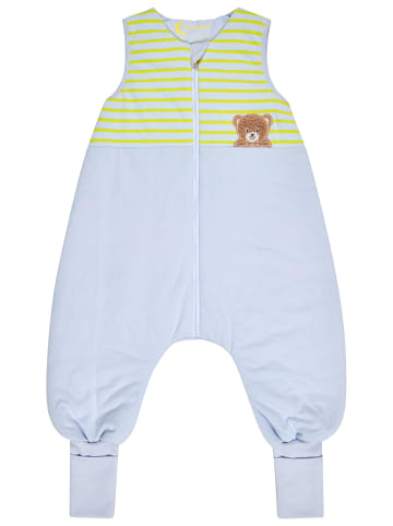 Sterntaler Schlafsack mit Beinen 80/86 BÄR Bo in hellblau
