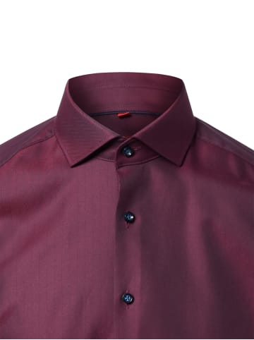 Finshley & Harding Hemd in aubergine - 0014