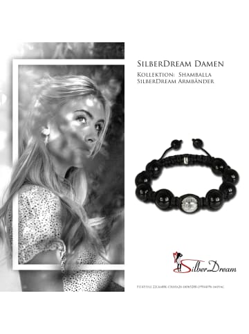 SilberDream 925 Sterling Silber Damen SilberDream Armbänder Shamballa Kugel ca. 18cm