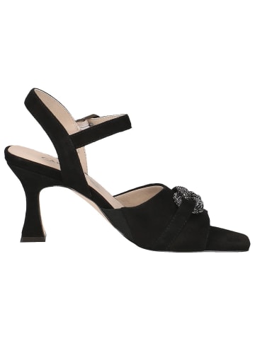 Caprice Sandalette in BLACK SUEDE