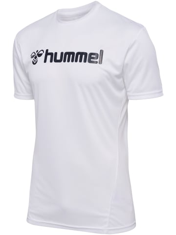 Hummel T-Shirt Hmllogo Erwachsene in WHITE