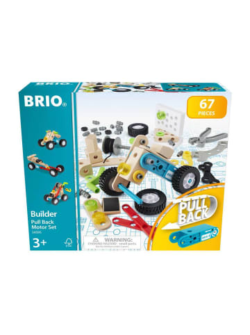 Brio Kreativität BRIO Builder Nachziehmotor-Konstruktionsset Ab 3 Jahre in bunt