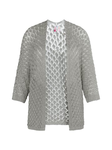 IZIA Cardigan in Silber Grau