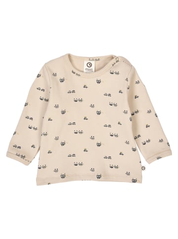 müsli Babylangarmshirt in Oak/ Moss/ Stormy blue