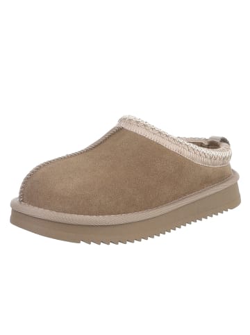 Ital-Design Stiefelette in Hellbraun