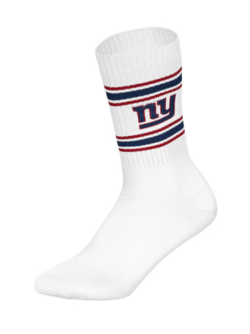 NFL Freizeitsocken NY Giants Crew in DBL/WHT/RED
