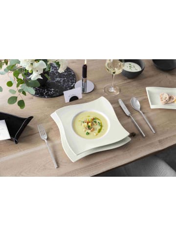 Villeroy & Boch 20-tlg. Kombiservice NewWave in Weiß – in weiß