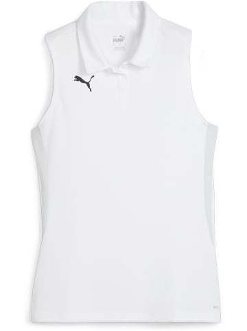 Puma Polo "TeamGoal Polo Women" in Weiß
