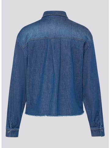 Rabe Bluse in Dunkelblau