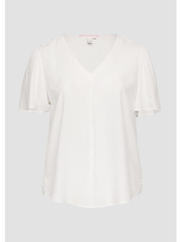 QS Bluse in 0200_ecru
