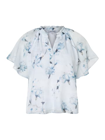 More & More leichte Schlupfbluse, zarter Blumenprint in gardenroses
