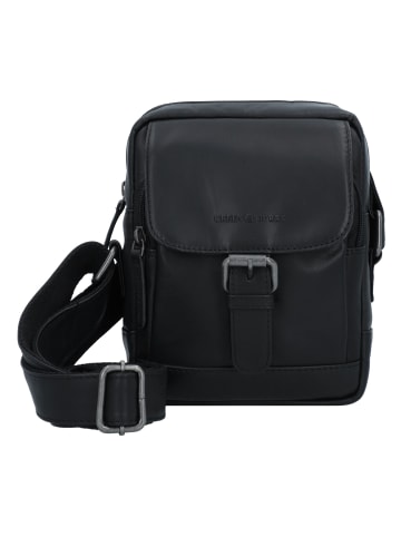 Greenburry Fiorentina Mini Bag Umhängetasche Leder 16 cm in black