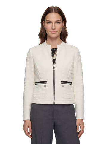 Betty Barclay Sweatjacke mit Reißverschluss in beige