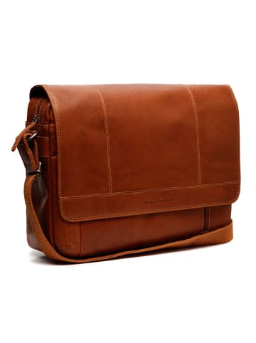 The Chesterfield Brand Tampa Aktentaschen Messenger Leder 40 cm Laptopfach in cognac