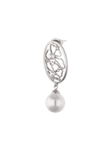 grassland Women Earrings in Silver White