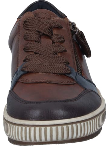 remonte Schnürschuhe in havanna/chestnut/pazifik