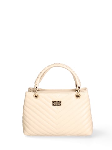 John Richmond Handtasche in BEIGE AND GOLD