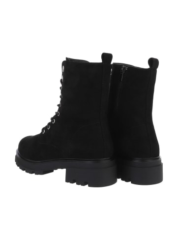 Ital-Design Stiefelette in Schwarz