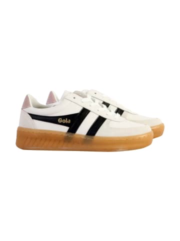 Gola Grandslam Elite Low-Top-Sneaker aus Leder Weiß