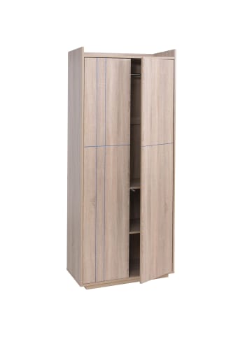 MCW Schrank P44  2 Türen Push-to-open, Sonoma-Eiche-Optik