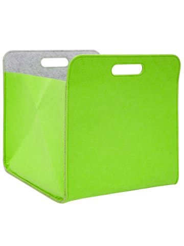 DuneDesign Aufbewahrungsbox Selvio (2er Set) in grün