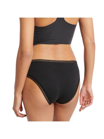 Sloggi Slip 6er Pack in Schwarz/Blau