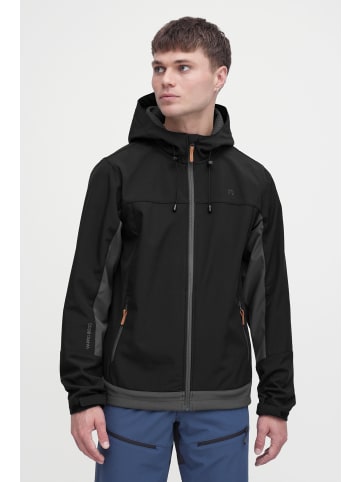 North Bend Softshelljacke NBRyder M 201142MMM funktionale Softshelljacke für Herren in Schwarz