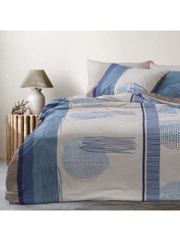 Traumschlaf Bettwäsche Californien in blau