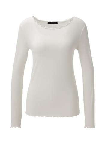 Aniston CASUAL Langarmshirt in wollweiß