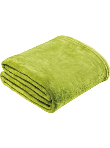 REDBEST Fleece, Microfaser Wohndecke Amarillo in grün