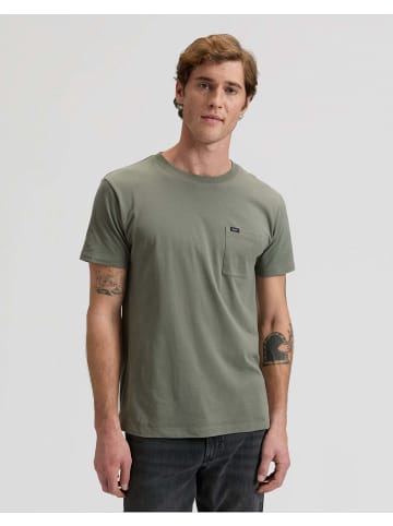 Lee T-Shirt Ultimate Pocket in Lichen Olive