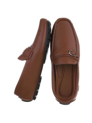 Ital-Design Halbschuh in Camel