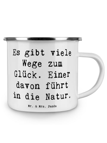Mr. & Mrs. Panda Kaffeebecher Spruch Geborgenheit Natur mit Spruch in Weiß