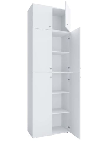 ebuy24 Kleiderschrank LonaXXL 1 Weiß 70 x 39 cm