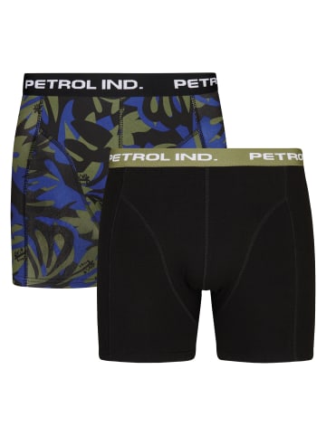 Petrol Industries 2er-Pack Boxershorts Sunset in Schwarz