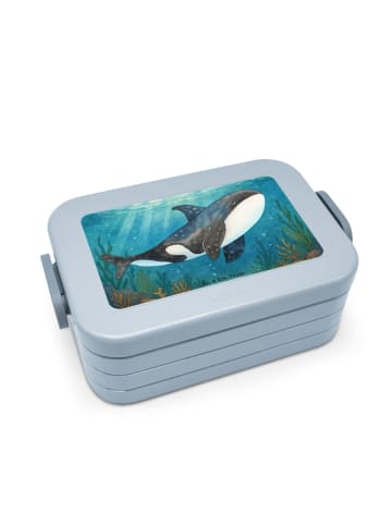 Mr. & Mrs. Panda MEPAL Bentobox Orca Design ohne Spruch in Blau Pastell