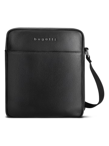 Bugatti Valencia Umhängetasche Leder 23.5 cm black
