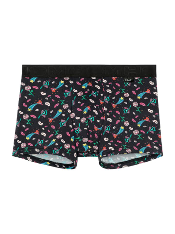 HOM Boxer Briefs Amour in black print