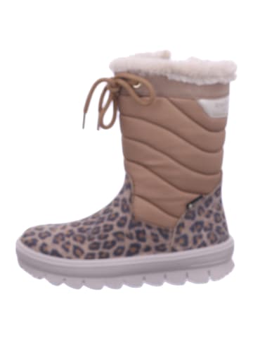 Stiefel Kinder Stiefelette Leder \ FLAVIA in Braun