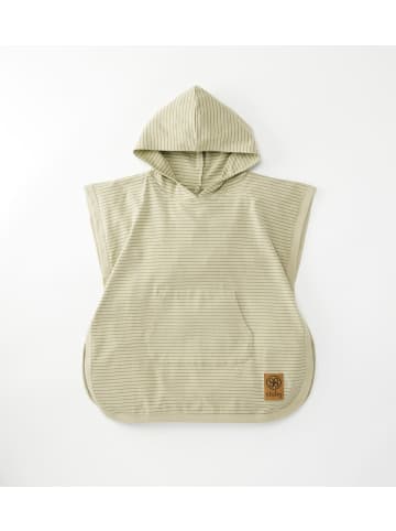 cloby Cloby UV Poncho Größe 3 - 5 Jahre - Farbe: SandyBeach/Olive Green