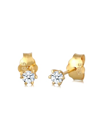 Elli DIAMONDS  Ohrringe 585 Gelbgold in Gold