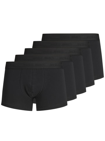 Jack & Jones Boxershort 5er Pack in Schwarz