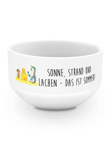 Mr. & Mrs. Panda dessertschale Sommerfreude mit Spruch in Weiß