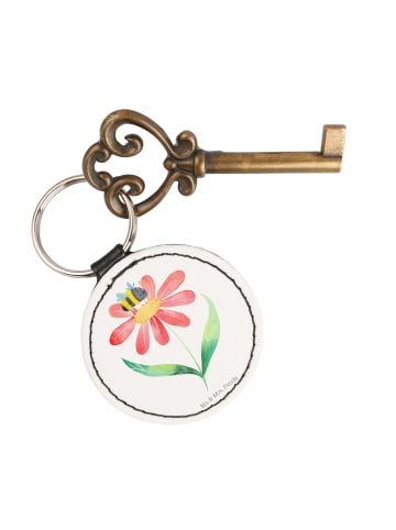 Mr. & Mrs. Panda Anhänger Hummel Blume ohne Spruch in Weiß