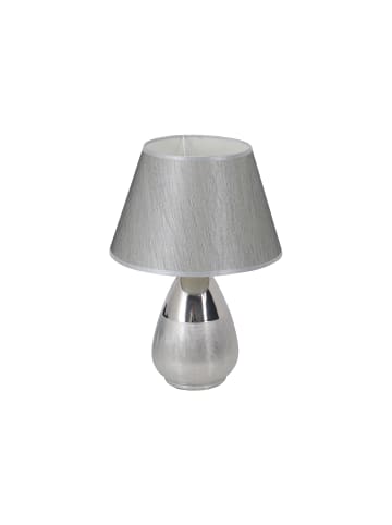 näve Tischleuchte "GRADO" in silber - (L)30 cm x (B)30 cm x (H)44 cm